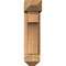 Ekena Millwork Westlake Arts and Crafts Smooth Bracket w/ Offset Brace, Western Red Cedar, 5 1/2"W x 14"D x 22"H BKT0604X14X22WTL03SWR - alternate 4
